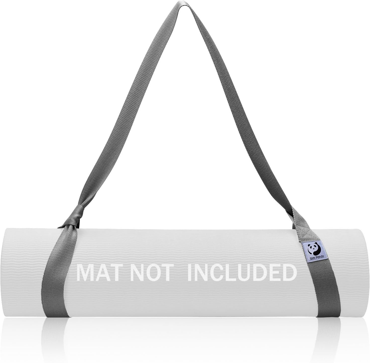 Slim Panda Yoga Mat Straps for Carrying, Adjustable Yoga Mat Carrier Sling Fits All Mats(Mat Not Included)