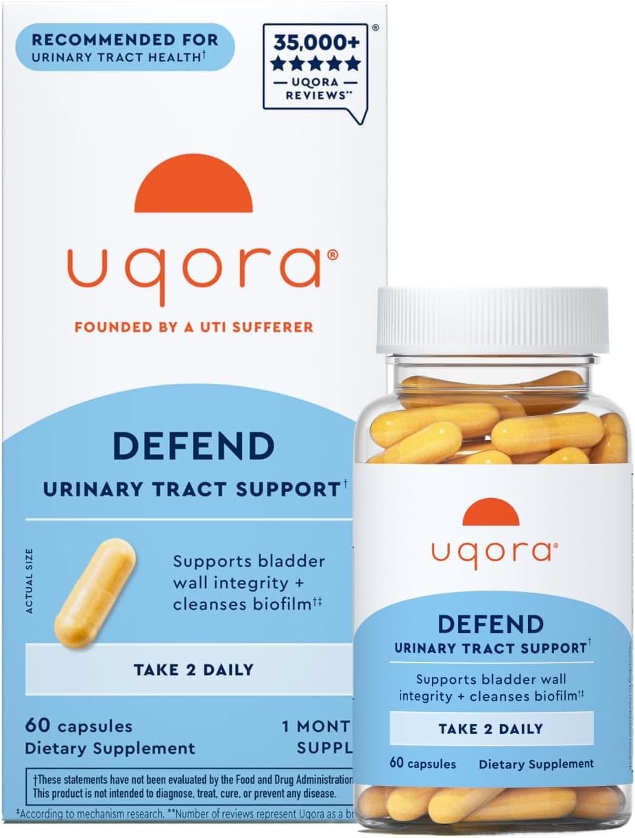Uqora Defend, Urinary Tract Support, 60 Capsules