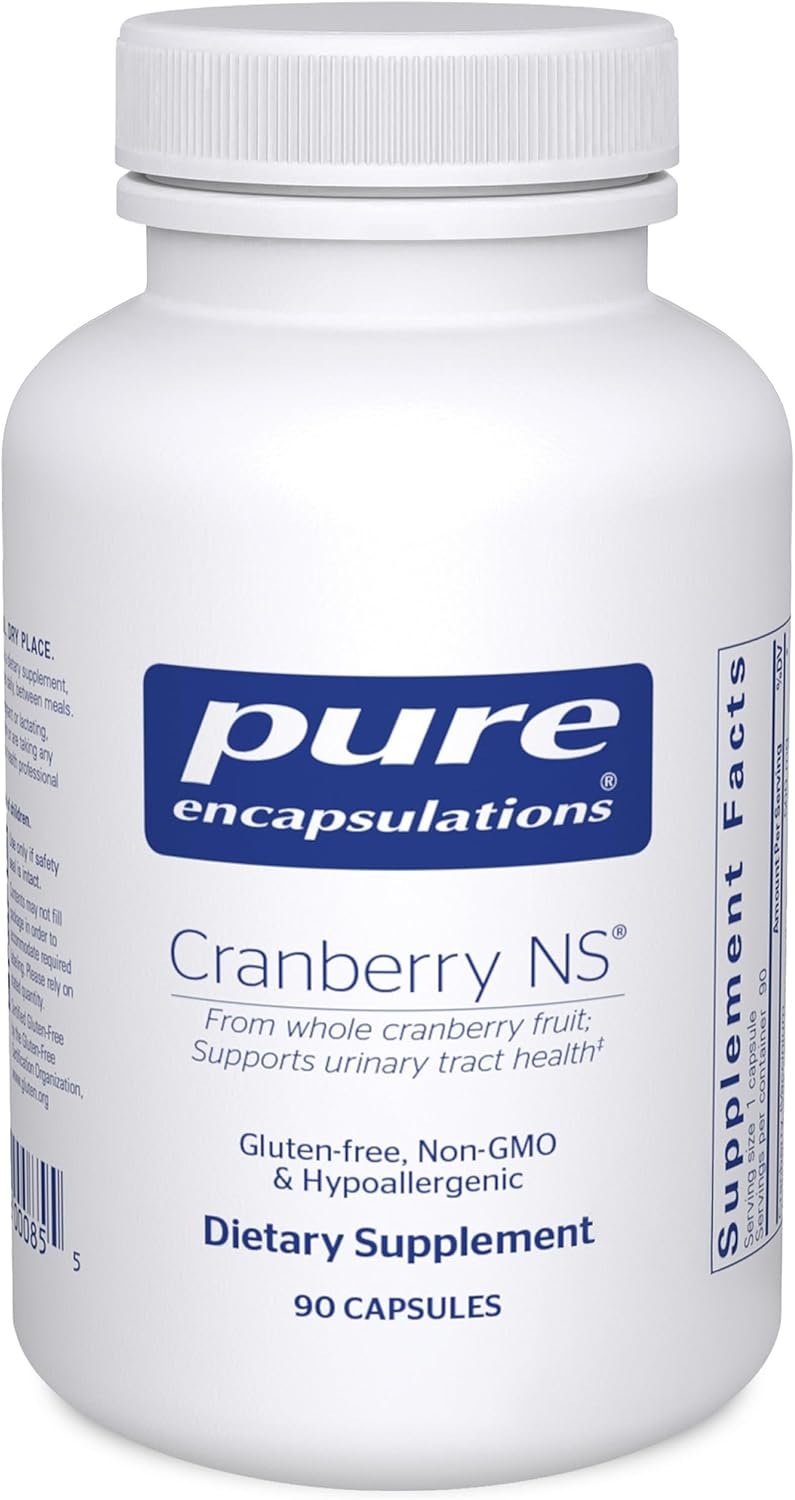 Pure Encapsulations Cranberry NS, 90 Capsules | Urinary Tract Health Supplement*, Cranberry Extract, Hypoallergenic, Gluten-Free, Dairy-Free
