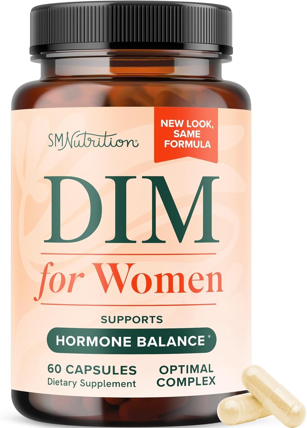 DIM Supplement for Women 250 mg, Estrogen Hormone Balance Menopause Support