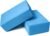 Yoga Blocks 9x6x3, 2 Pack High Density Yoga Brick Foam Blocks to Improve Strength, Flexibility and Balance, Light Weight and Non-Slip Surface, Pilates and Meditation (Gemstone Blue)