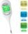 Boncare 9 Seconds Digital Basal Thermometer for Adults and Kids – Accurate Rectal Thermometer with Fever Alarm, Oral Thermometer for Baby with Large Display (White)