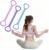 Figure 8 Resistance Band with Handles, Elastic Bands for Working Out,Arm,Back,Shoulder Training Elastic Ropes,Exercise Equipment for Yoga, Pilates,Physical Therapy Stretching