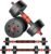 Adjustable-Dumbbells-Sets,Free Weights-Dumbbells Set of 2 Convertible To Barbell A Pair of Lightweight for Home Gym,Women and Men Equipment