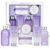 BODY & EARTH Bath and Body Gift Box for Women- 6 Pcs Lavender Bath Kit for Women Spa Set, Birthday, Christmas Gift Set Includes Bubble Bath, Shower Gel, Body Lotion