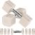 Hezeyferg Adjustable Dumbbell Set,Adjustable Weight Dumbbells for Women/Men | 17.6LB/22LB/26.4LB/30.8LB for Choices, with Multiple Levels, Hand Weights Sets for Home Gym Full Body Workout