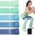 Resistance Bands for Working Out, 5-Pack Elastic Loop Exercise Bands for Strength Training Stretching, Home Gym Equipment for Pilates Yoga Physical Therapy, Leg Glute Arm Workout Kit for Women Men