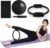 Tsikavo Pilates Ring, Pilates Ring Circle and Ball Set, 12 Inch Magic Circle Pilates Ring,9 Inch Small Exercise Ball,Resistance Bands Set, Home Pilates Equipment for Women