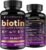 VITBOOST Biotin with Hyaluronic Acid, Collagen and Keratin – 60Ct, 25000mcg | Hair Growth Vitamins for Men and Women – Nails and Skin, USA Made – Third Party Tested, B1, B2, B3, B6, B7 Complex