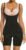 SHAPERX Women’s Shapewear Bodysuit Smoothing Tummy Control Body Shaper with Adjustable Straps Comfortable Mid-Thigh Shorts