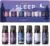 Folkulture Sleep Essential Oils for Diffuser-Pack of 6 | Aromatherapy & Meditation, Lavender, Peppermint, Jasmine Eucalyptus Orange, Relaxing Essential Oil Set for Sleep Essentials
