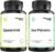 Organic Spearmint + Saw Palmetto | Organic Spearmint Capsules & Saw Palmetto for Women Bundle Supplement | Hormonal Balance Support | Supports Hair, Skin, and Nail Health | 30 & 100 Day Supply