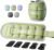 PROIRON Adjustable Ankle Weights, Leg Weights for Men, Ankle Weights 5lb Set of 2, Durable PU Leather, Ankle and Wrist Weights, 1-5 lbs Adjustable Per Ankle