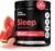 Sleep Powder, Magnesium Glycinate, Glycine Powder for Sleep, L-Theanine and Inositol, Melatonin-Free Supplement for Adults, Natural Watermelon, 30 Servings