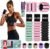 AMORIX Ankle Weights for Women Men 3 Pairs (Total 7lbs) Wrist Weights | Wearable Wrist Weights, 0.5LB/1LB/2LB Arm Leg Weighted Bracelet, Walking Running,Yoga,Strength Training,Physical Therapy