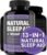 NooMost Natural Sleep Aid Supplements with Magnesium,L theanine & Garcinia | Sleep Pills for deep & Restful Sleep for Adults | Non-Habit-Forming | Helps Fall Asleep Fast Stay Asleep Longer | 60 Tabs