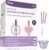 Vivoo Ovulation and Pregnancy Test Strips Kit — 50 LH Ovulation Tests + 20 HCG Pregnancy Tests + 70 Cups | 99.1% Accurate | 5-Min Results | Free App Cycle Tracker