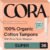 Cora Organic Cotton Tampons (36 Super Tampons)