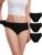 ECO PERIOD Seamless Period Panties Heavy Flow Period Underwear for Women | Leakproof Menstrual Underwear, Incontinence Briefs, Soft Postpartum Panties, No Show Period Panty, Overnight Protection