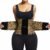 FeelinGirl Waist Trainer Belt Cincher Corset Tummy Control Faja Body Shaper | Hourglass Shaping, Triple Wrap, Hook-loop Closure, Postpartum Gym Workout, Underbust Girdle, Perspiring Fabric