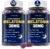 Melatonin Gummies 30mg for Adults: Maximum Strength Melatonin Supplement with L-Theanine, Ashwagandha, MSM, Vitamin D3 & Zinc – Non-Habit Forming, Natural Mixed Berry Flavor 60 Count (Pack of 2)
