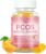 PCOS Inositol Gummies for Ovarian & Hormonal Balance, 60 Count PCOS Gummies with Myo-Inositol, Folate & Zinc Helps Menstrual Cycle, Orange Flavor Ovulation Gummy for Wellness Ovulation & Fertility