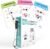 Flexies Pilates Ring Workout Cards | 58 Exercise Cards with Postures, Breathing Tips & Intensity Levels | Waterproof Color-Coded Pilates Flash Cards with Dry-Erase Marker