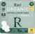 Rael Organic Cotton Cover Sanitary Pads for Women Moderate (Regular, 28 Ct)