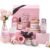 Mother’s Day Gift for Mom Spa Gifts Bath Baskets Relaxing Spa Self Care Gift for Women Her Sister Wife Bridal Shower Gifts Box Home Bath Care Package Thank You Birthday for Women Friendship Ideas