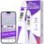 easy@Home Digital Basal Body Thermometer for Adults – Ovulation BBT | Precise 1/100th Degree Tracking. Flexible Waterproof Tip & Memory Recall. Auto Scan with Premom App