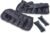 CAP Barbell Adjustable Ankle Weights |10-20lb Pair | Black