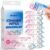Feminine Wipes 64 Count, Impossibly Compact Travel Mini Packs | pH Balanced Daily Freshening Wipes, Hypoallergenic Period Friendly Private Care for Teens & Women Hygiene – 8 Packs