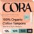Cora 100% Organic Cotton Tampons Multipack (12 Light, 12 Regular, 12 Super) | Comfortable Leak Protection, Expands to Your Shape, Made Without Chlorine, Pesticides, or Rayon, Organic Cotton Feminine Care