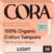 Cora Organic Cotton Tampons (36 Light Tampons)