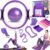 Pilates Ring Equipment Set, Home Pilates Kit for Women with 13’’ Magic Ring with Dual Padded Handles, Small Pilates Ball, 5 Resistance Bands & Complete Fitness Guide, Pilates Essential Accessories
