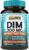 Vitalibre DIM Supplement for Women & Men, Estrogen Metabolism, Hormone Balance & Menopause Support, DIM 300 mg with Black Pepper Extract, High Absorption, 120 Capsules
