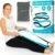Vive Stretch Strap (75″ – 10 Loops) – Leg Stretch Band to Improve Flexibility – Stretching Out Yoga Strap – Exercise and Physical Therapy Belt for Rehab, Pilates and Gymnastics with Guide Book