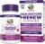 MaryRuth’s Skin Restore + Renew Gummies with Hyaluronic Acid, 60 Gummies | Skin Hydration, Clinically Shown to Reduce Fine Wrinkles & Improve Skin Firmness in Women, Vegan Collagen Production