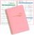 Wellness Planner & Fitness Log – Daily Diet & Health Journal with Weight Loss, Wellness Journal Notebook for Tracking Fitness, Sleep, Nutrition, Meal, Habits, A5(5.8 x 8.6 inch) (Pink)