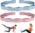 Elastic Yoga Stretching Strap with Loops, CEILIWEN Stretch Straps for Physical Therapy, Pilates Stretch Band, Elastic Exercise Bands, Leg Stretching Strap, Stretch Resistance Bands for Exercise