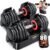 XDDIAS Adjustable Dumbbells Set of 2, Weight Set at Home | 25 to 80 lb, secure grip, space-saving design，fast weight change, versatile for full-body workouts