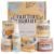 Nurture by Nature Self Care Gifts for Women – Spa Gift Baskets for Women & Relaxation Gifts | At Home Spa Kit | 6 Piece Bath Set with Pillow Spray, Candle, Bath Bomb & Bath Salts