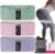 Booty Bands Set, Resistance Bands for Working Out, Exercise Bands for Women and Men Legs and Butt, Stretch Bands for Pilates, Yoga Starter Set