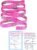 Stretching Strap Yoga Strap with 10 Loops, Non-Elastic Stretch Band for Physical Therapy, Flexibility, Exercise, Pilates, Dance & Gymnastics Workout