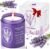 WarmEmbrace Lavender Scented Soy Candle for Women & Men, 7.6 Oz Jar Candle