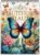 Coloring Books for Adults, 24 Spiral-Bound Single-Sided Butterfly Designs | Adult Coloring Book for Relaxation & Mindfulness, Arts & Crafts Gift for Women