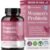 Vaginal Probiotics for Women with Cranberry, pH Balance, 60 Capsules | Odor & itch support; lactobacillus & prebiotics for feminine wellness & vaginal health; daily wellness supplement