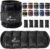 Sportneer Adjustable Ankle Weights Set – 1 Pair (2-10 lbs) Removable Sandbags for Women & Men, Comfortable Neoprene Leg Weights for Walking, Running, Pilates, Yoga, Home Workout & Physical Therapy