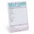 Knock Knock Self-Care Weekly Tracker Pad, Step-by-Step Self-Care Checklist Note Pad (Pastel Version), 6 x 9-inches