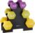 Amazon Basics Neoprene Dumbbell Hand Weights for Exercise and Muscle Toning